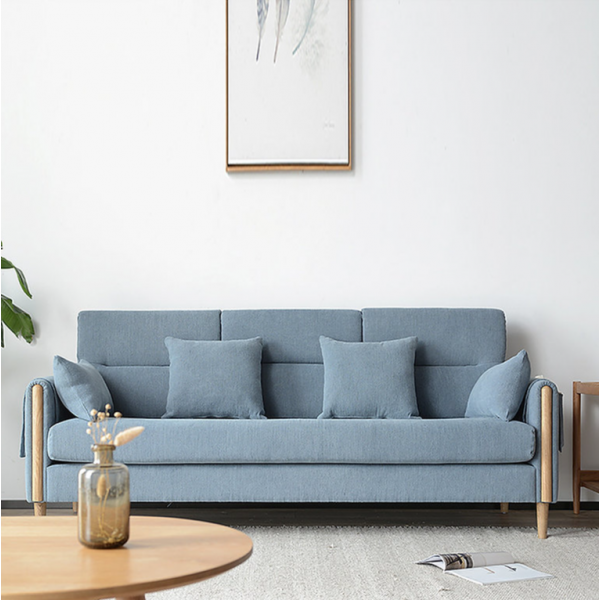 Fuurn SA1493-3 Danish Design 三人座布藝梳化 (淺灰色)